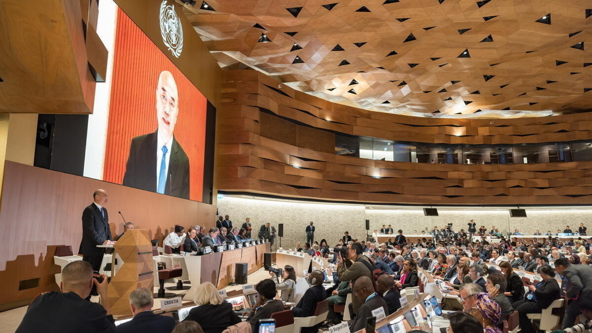 Dimi's tweet card. Beijing makes concerted effort to place officials and push its agenda in Geneva, say western diplomats