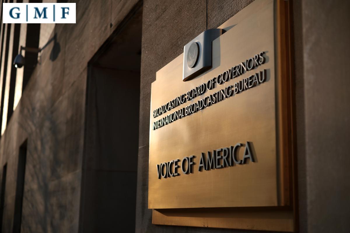 SecureDemocracy's tweet card. Washington Silences Its Own Voice