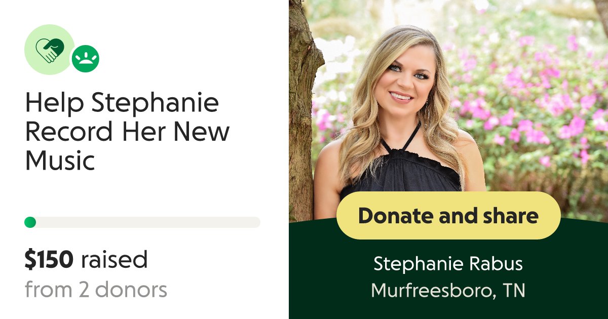 stephanierabus's tweet card. I’m Stephanie Rabus. I am an independent singer songwriter. It’s been a while sinc… Stephanie Rabus needs your support for Help Stephanie Record Her New Music