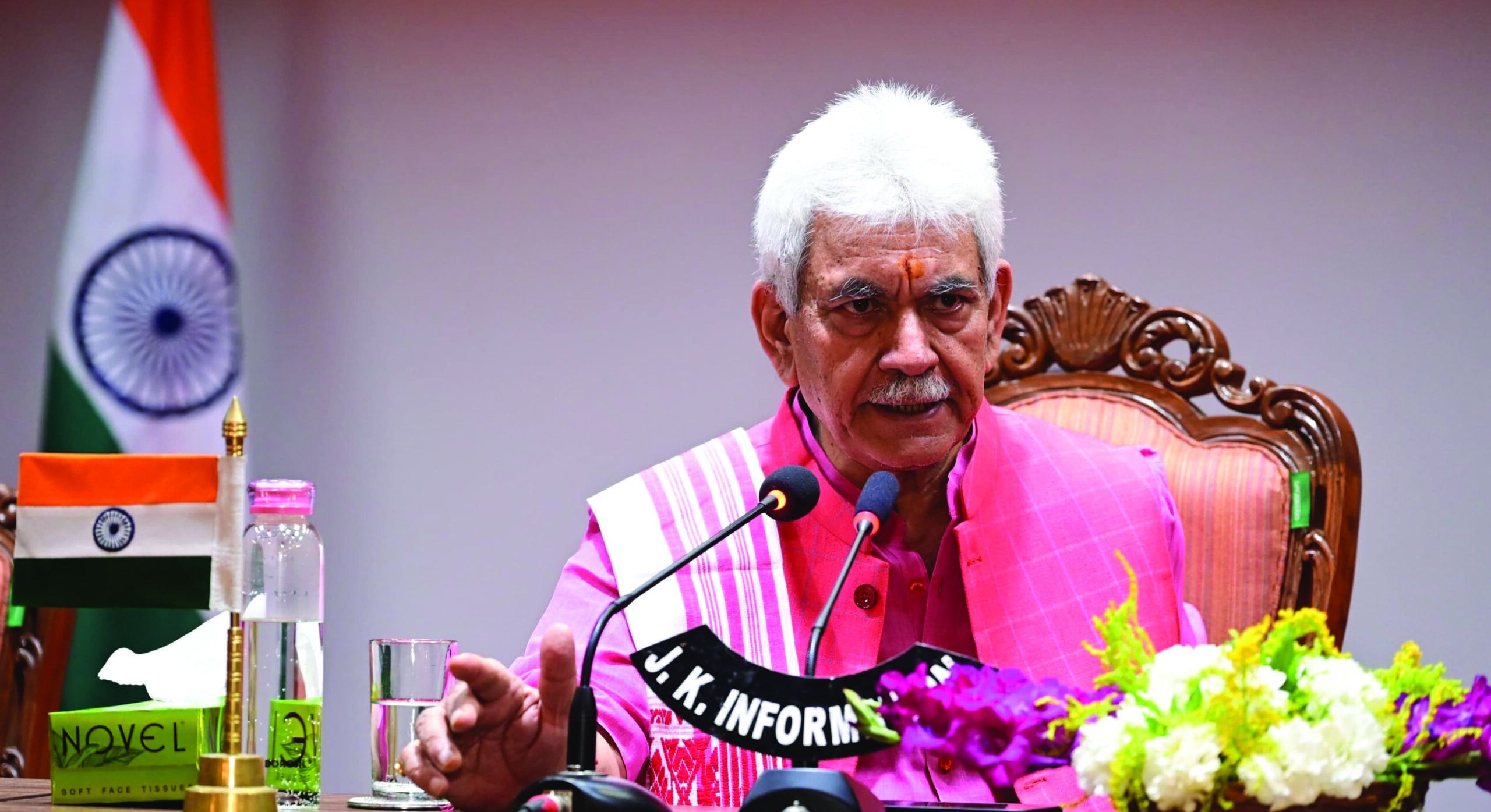 ZubairChowdhary's tweet card. By: Zubair Chowdhry As Jammu and Kashmir stands at the threshold of a renewed identity, it is only fitting to reflect upon the five transformative years under the leadership of Lieutenant Governor...