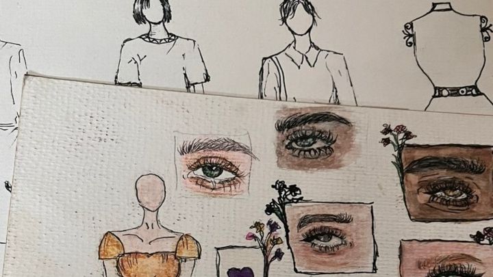 sapphiclitbot's tweet card. Shatha is a 19 year old displaced Gazan artist and student… Mohamed Ashraf Hassan Mohamed needs your support for Help Young Gazan Artist Get Into School & Achieve Her Dreams