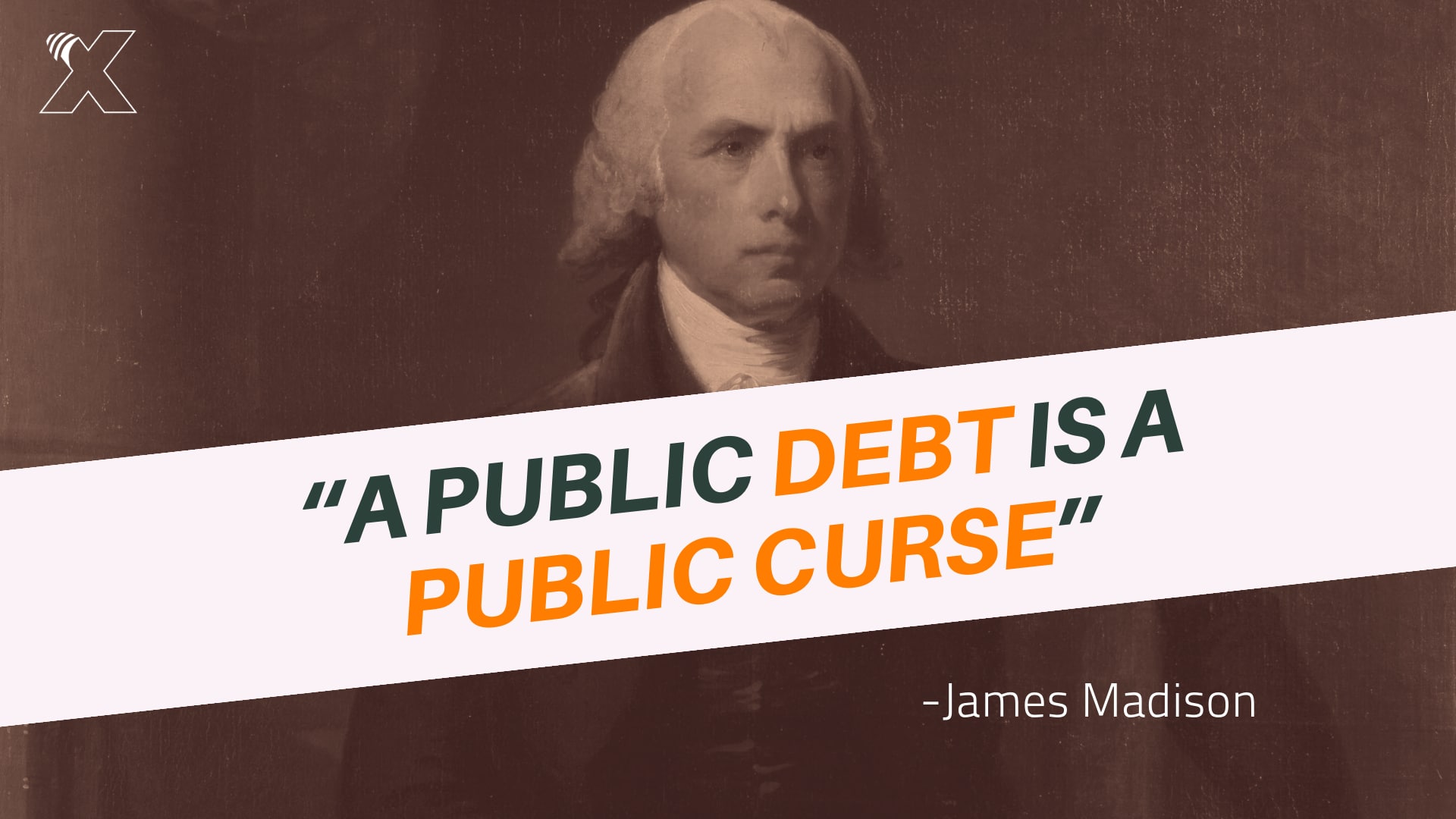 TenthAmendment's tweet card. Again and again, leading voices from the founding generation warned that a government hooked on debt is a system headed for disaster.