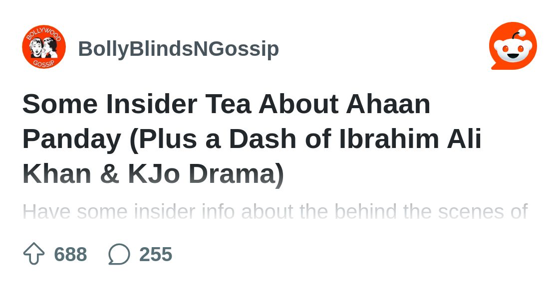 Janmanchi_'s tweet card. Explore this post and more from the BollyBlindsNGossip community