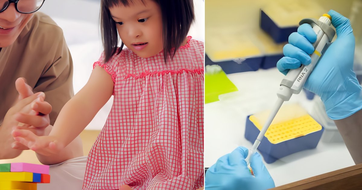 PriDFar1's tweet card. In a world-first achievement, scientists at Mie University in Japan have used CRISPR-Cas9 to completely remove the extra chromosome responsible for Down syndrome—restoring normal function in both...