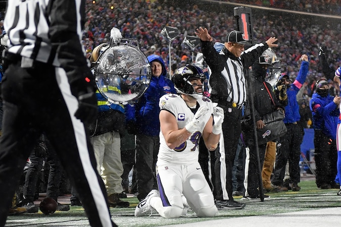 DrPHanley's tweet card. The Ravens posted a message on X thanking Bills Mafia for their support.