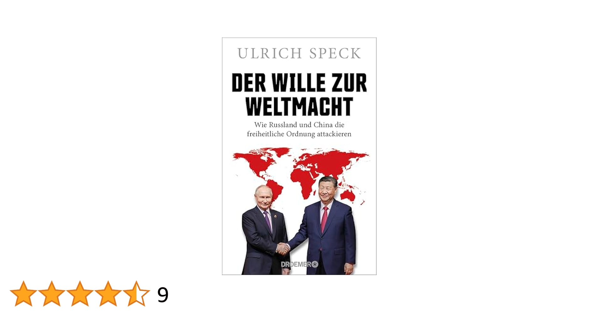 ulrichspeck's tweet card. Der Wille zur Weltmacht: Wie Russland und China die freiheitliche Ordnung attackieren | Der...