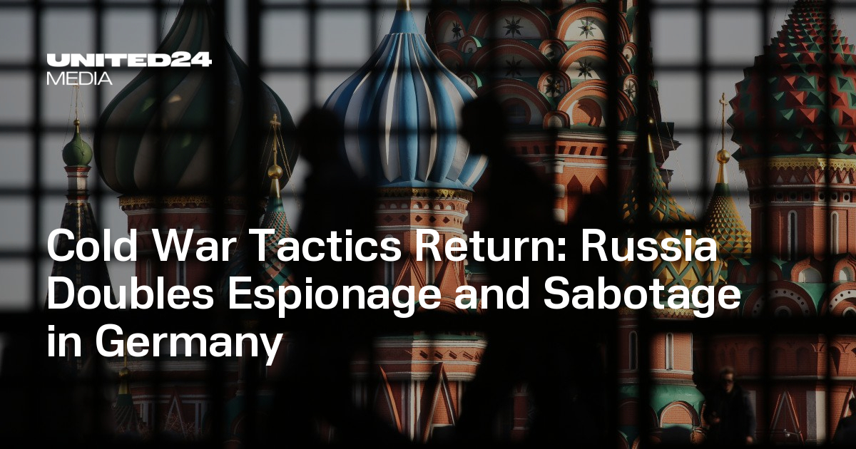 Tsahkna's tweet card. Germany sees a sharp increase in Russian espionage activities, with a notable rise in suspicious incidents and sabotage targeting military assets.