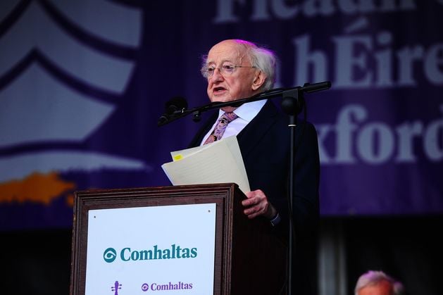AllisonMorris1's tweet card. As the race hots up for the next resident of Áras an Uachtaráin — the 92-room Phoenix Park mansion house that serves as home to the Irish president — incum...