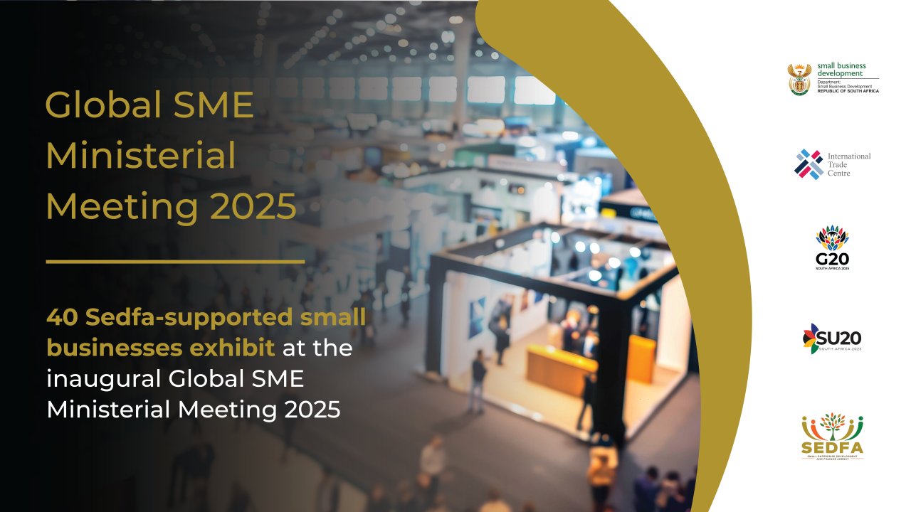 DSBD_SA's tweet card. Hosted by the International Trade Centre and the Department of Small Business Development from 22–24 July at Birchwood Hotel, Johannesburg, it’ll showcase innovations, engage in crucial policy...