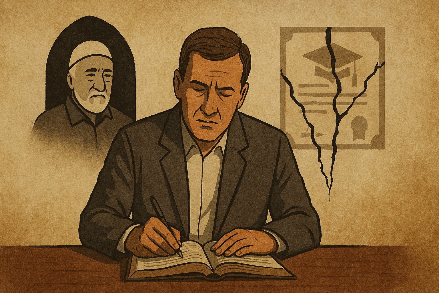 cakir_rusen's tweet card. Eski bir emniyet mensubu, Fethullah Gülen’in demokratik değerlere etkisini ve KHK’lılar sorununu ele alıyor, çözüm önerileri sunuyor.
