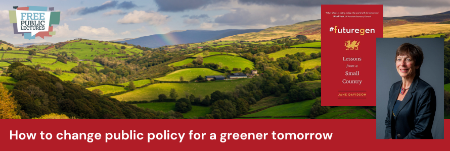 lancs_events's tweet card. Can legislation protect future generations? From pioneering the UK’s first plastic bag charge to creating legislation that has been praised as a...