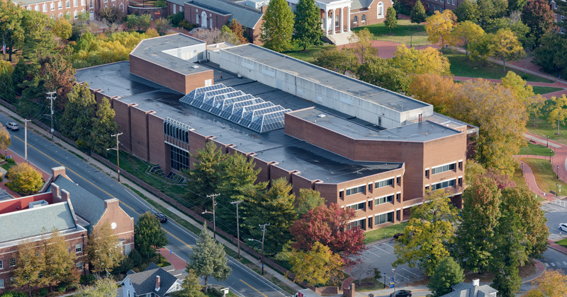medievalist1's tweet card. Morris Library is integral to every student story
