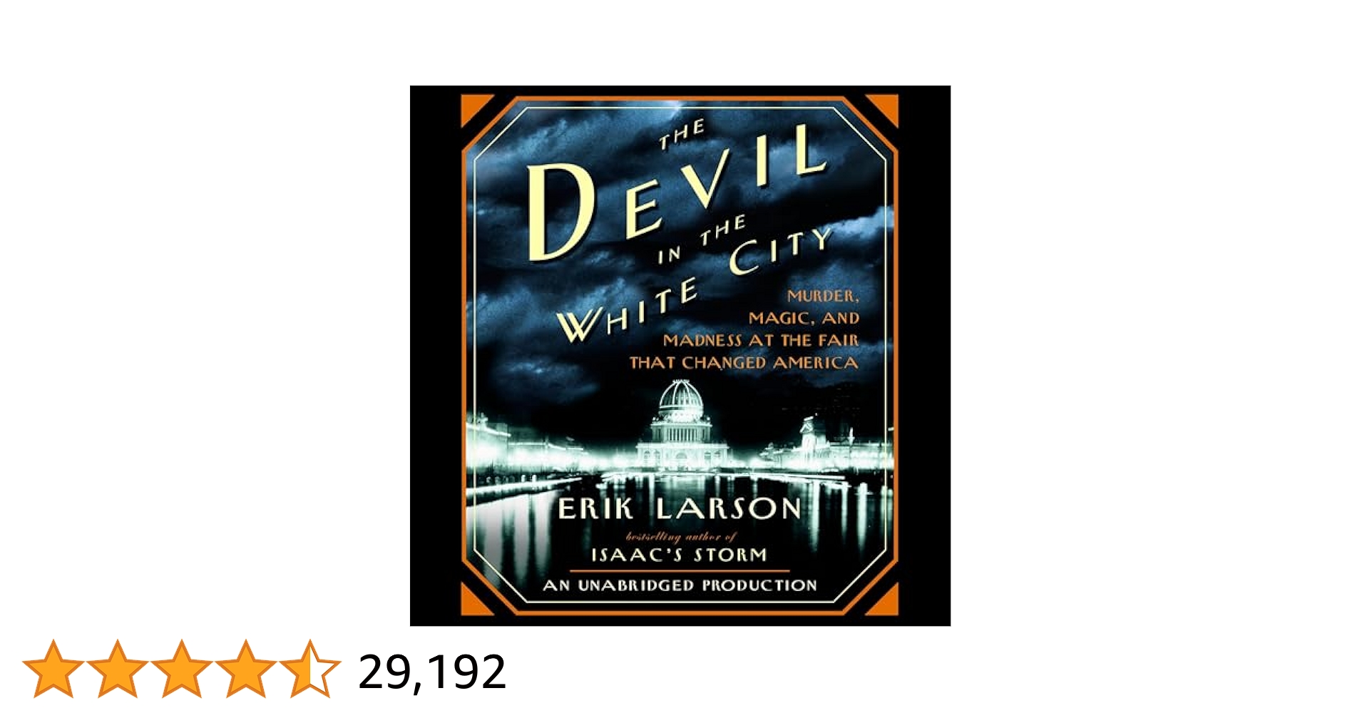 BiographyBoooks's tweet card. The Devil in the White City: Murder, Magic, and Madness at the Fair That Changed America