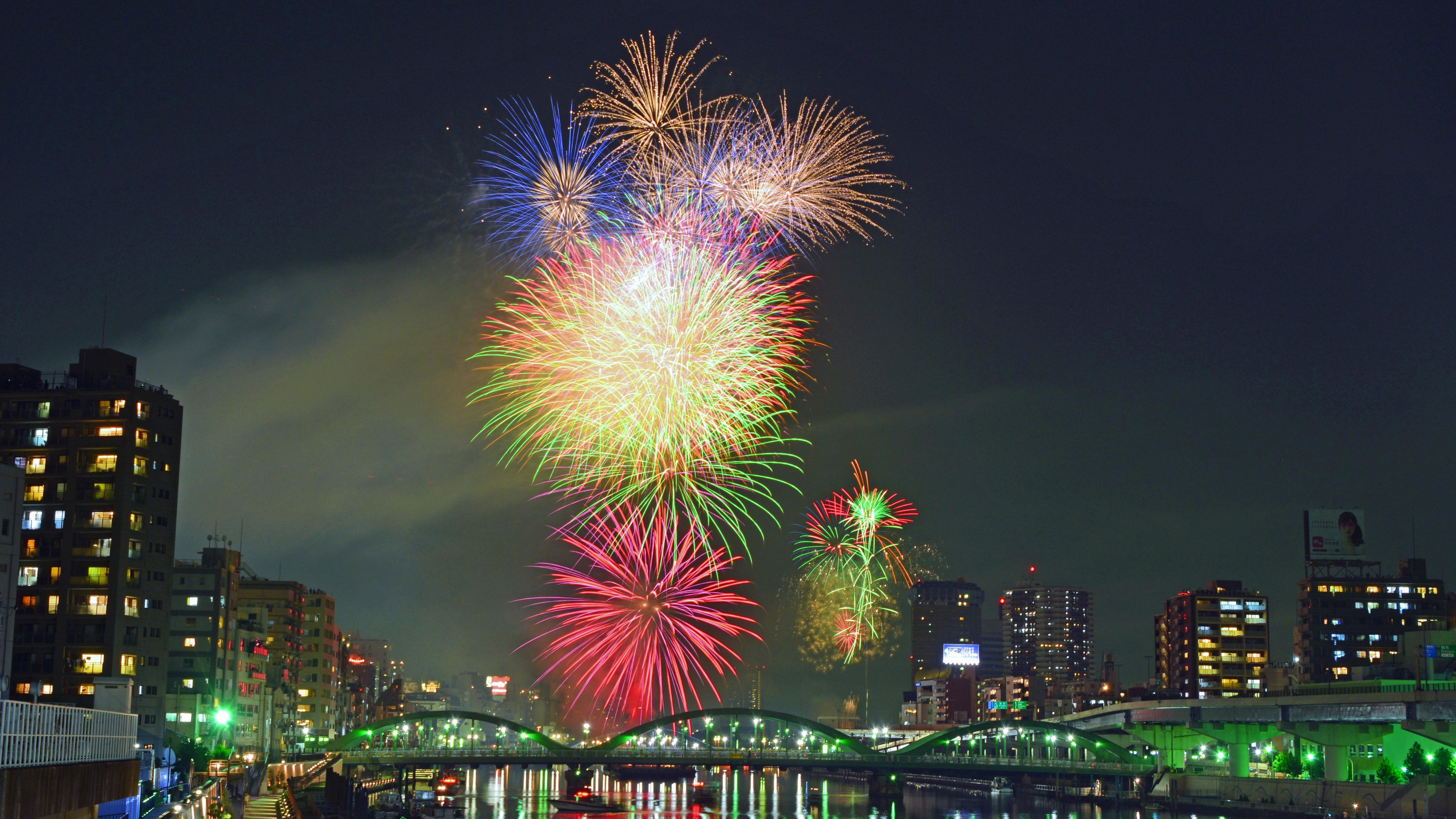 TimeOutTokyo's tweet card. Tokyo's biggest fireworks display is returning this summer on Saturday July 26. The Sumida River Fireworks Festival is also Japan's oldest fireworks event, da