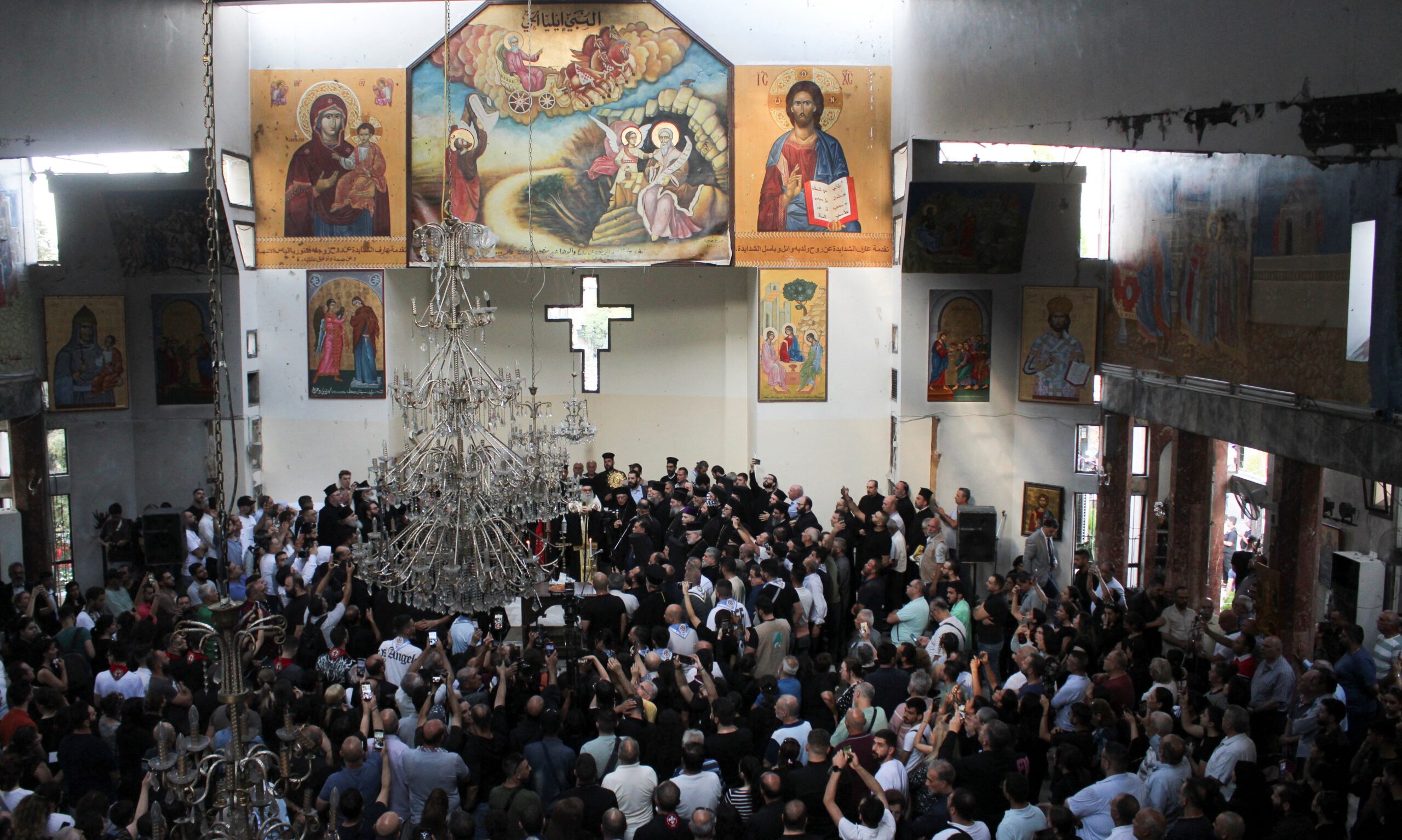 GinaJesseReina's tweet card. US bishop urges ‘ardent prayer,’ end to sectarian violence in Syria after church bombing