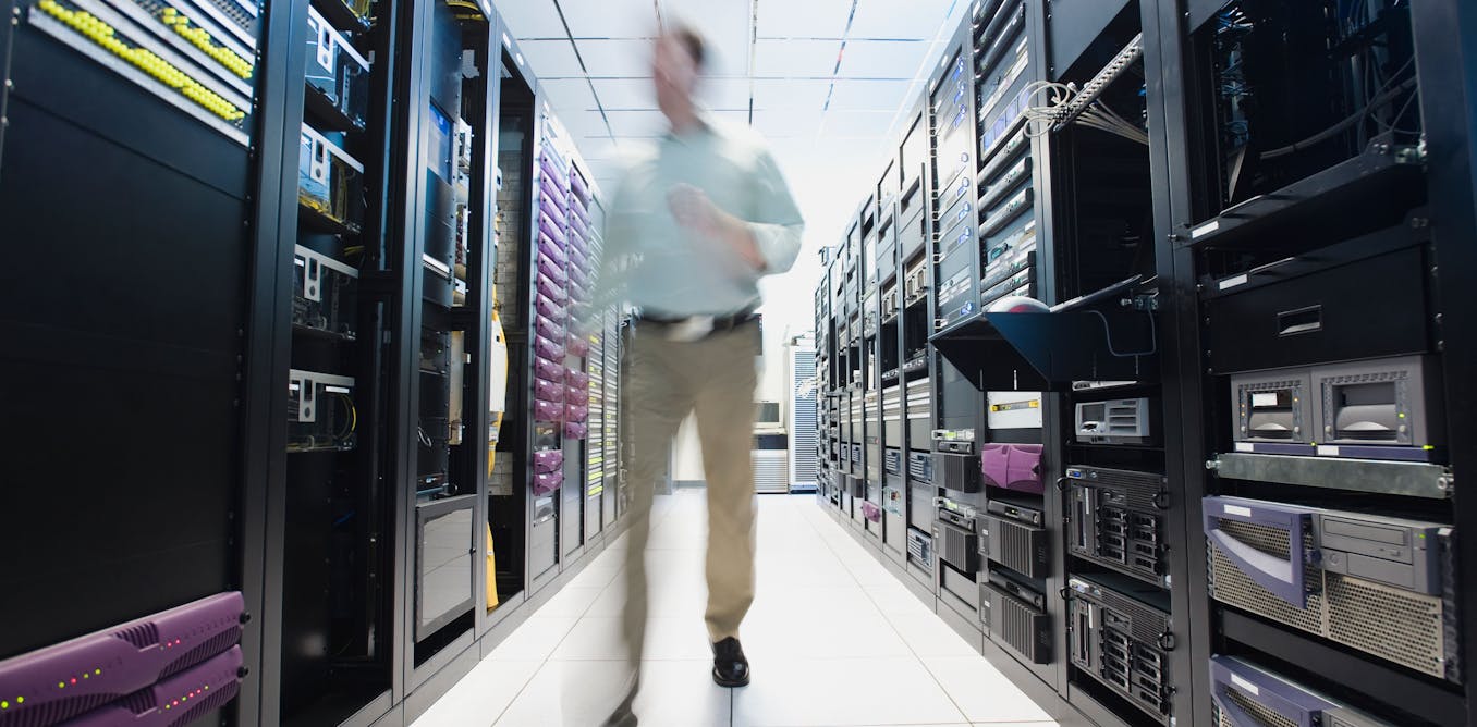 HorizonDER's tweet card. AI is turning up the heat on datacentres, causing their water use to soar.