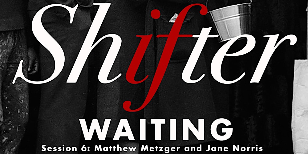 Janeviatopia's tweet card. This eight-part series explores how artists, architects, historians, and theorists grapple with the condition of waiting.