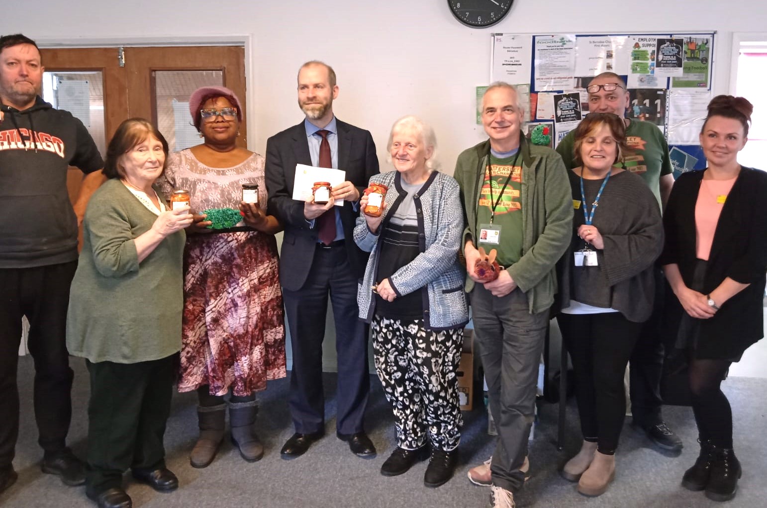 TamesideCorr's tweet card. A HATTERSLEY church is flying high after receiving Manchester Airport funding to help power up its energy savings. 