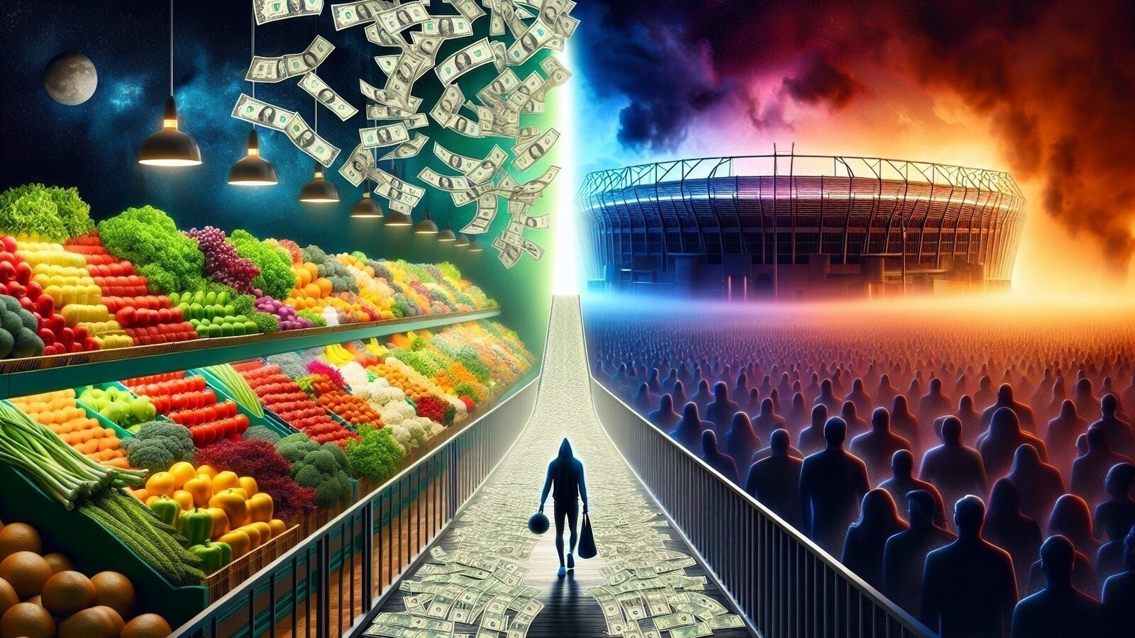 Stamper4DC's tweet card. “Fair Play for Ward 7: Fund Food, Not Just Football”