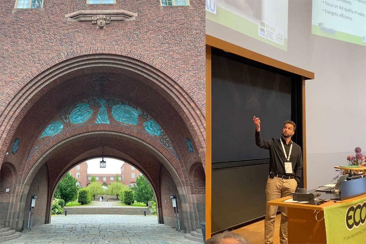 LIFEreseau's tweet card. Innovative approaches to sustainable wastewater management were presented at the IWA EcoSTP 2025 -...