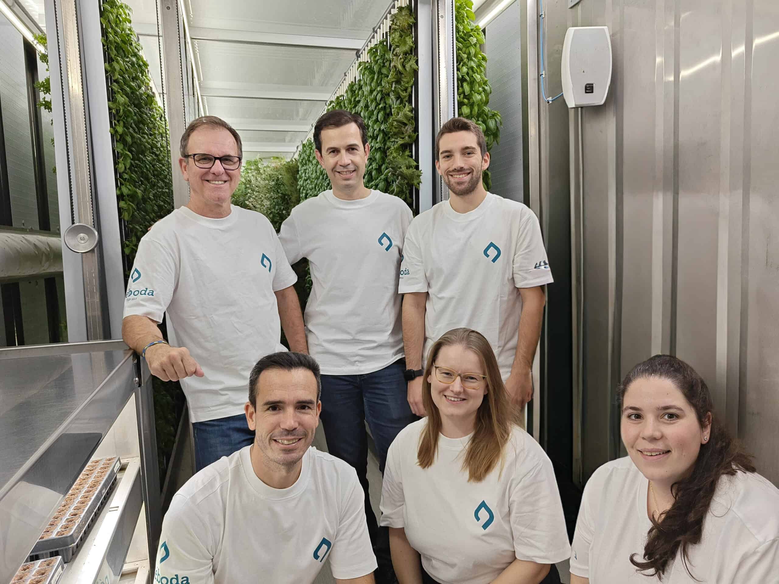 ElReferente's tweet card. Néboda cierra una ronda de 1'84 millones de euros para escalar su modelo de agricultura vertical industrial