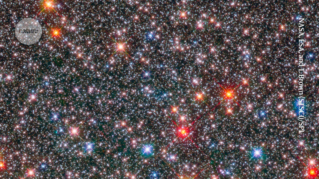 Nature's tweet card. Nature - Modelling suggests that annihilation of this strange, invisible matter helps stars to retain that youthful glow.