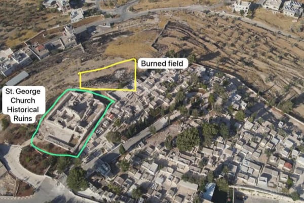 JoelCRosenberg's tweet card. US Amb Huckabee & Sen. Graham had condemned incident in Samaria