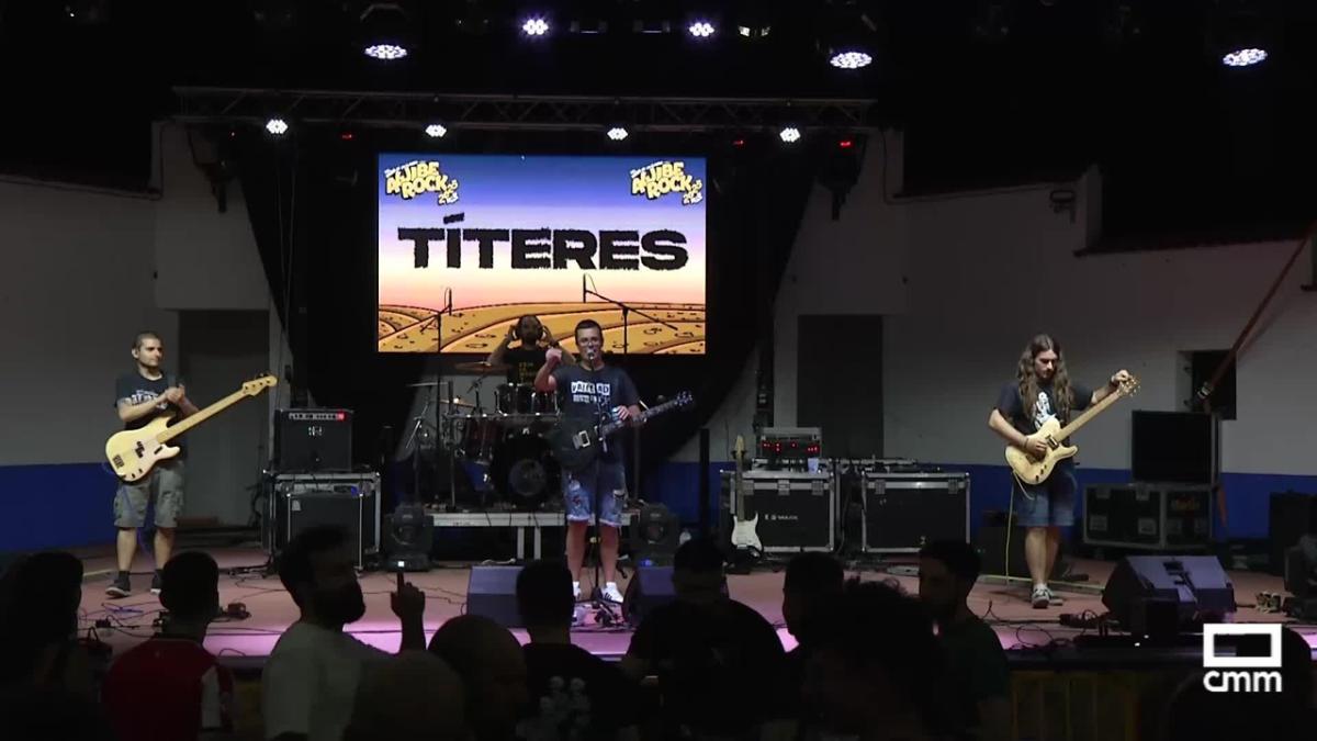 CMM_Play's tweet card. Rock callejero con el grupo Títeres en el Festival Aljibe Rock 2025. Desde Segovia hasta reventar el escenario de Santa María de los Llanos (Cuenca). ​ ​Disfruta del concierto en CMMPlay desde el...