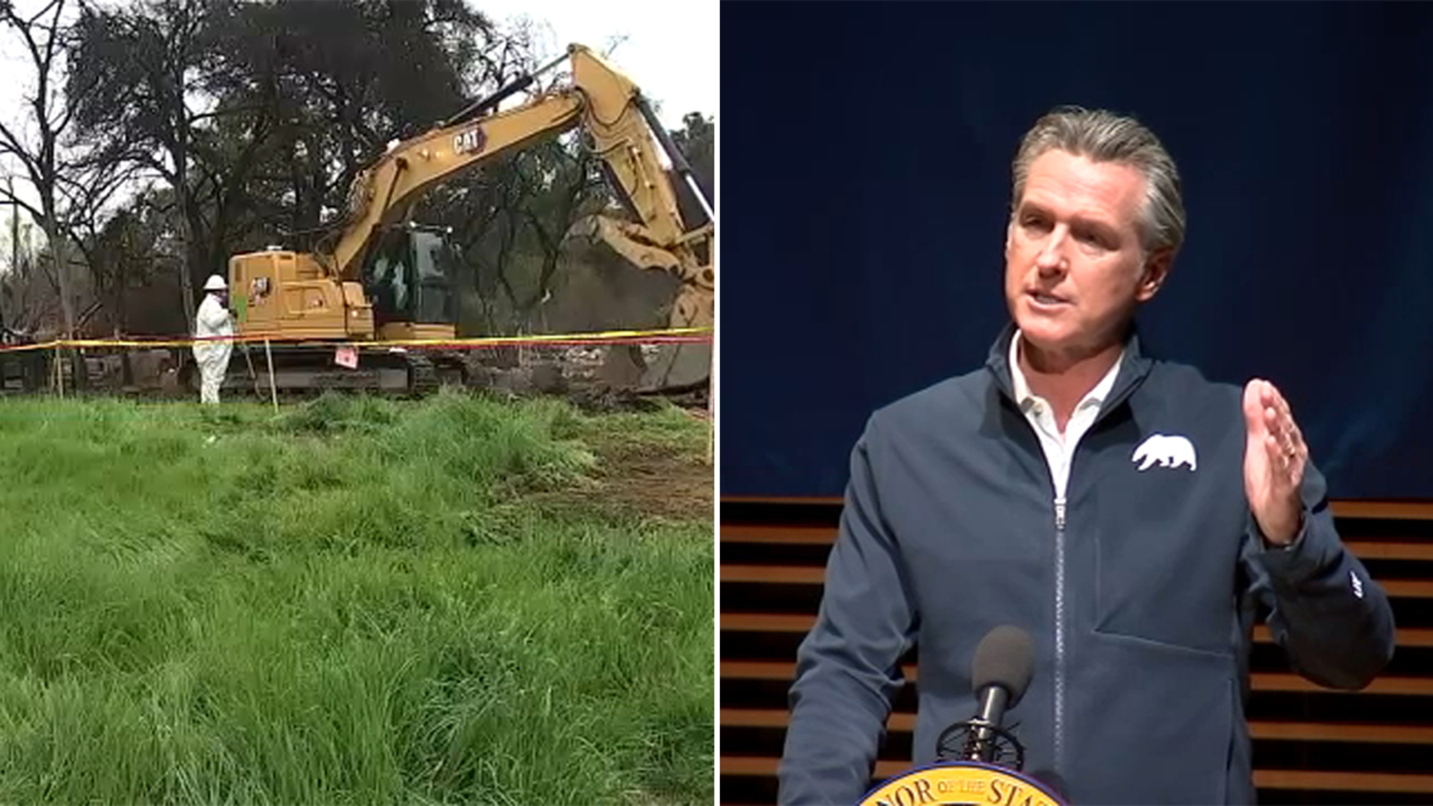 abc7JoshHaskell's tweet card. Gov. Gavin Newsom said this has been the fastest disaster recovery, in terms of debris removal, in modern history. At this point, 96% of the lots are cleared.