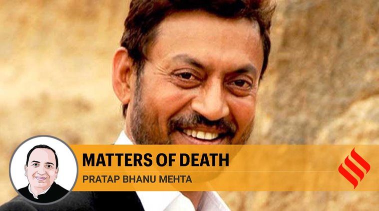 pbmehta's tweet card. But what is the loss we mourn, especially in the case of a brilliant genius like Irrfan, who attained the pinnacle of what art could achieve? He leaves a void in this world. In part, the sense of...