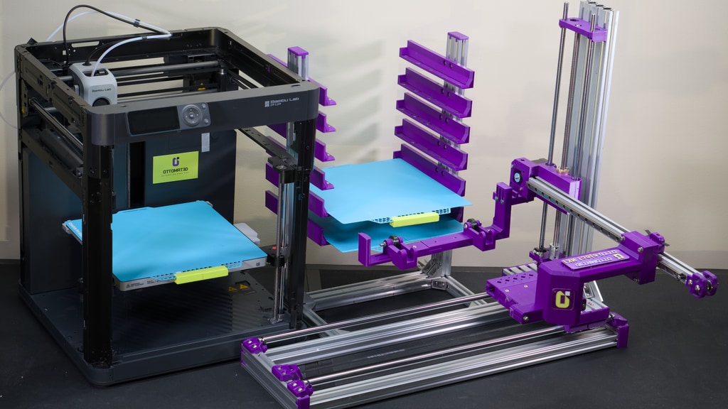 OTTOMAT3D's tweet card. An innovative 3D printing automation solution that transforms your workflow and maximize efficiency like never before by team OTTOMAT3D