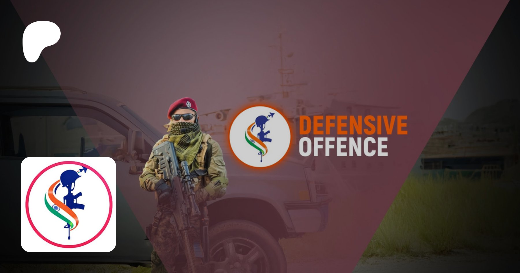 DefnsiveOffence's tweet card. Geo Politics । National Security । Global Conflict