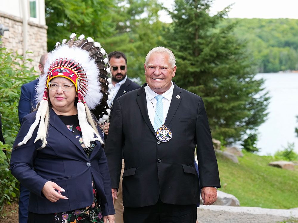 nationalpost's tweet card. No consensus among First Nations after meeting with premiers about major projects