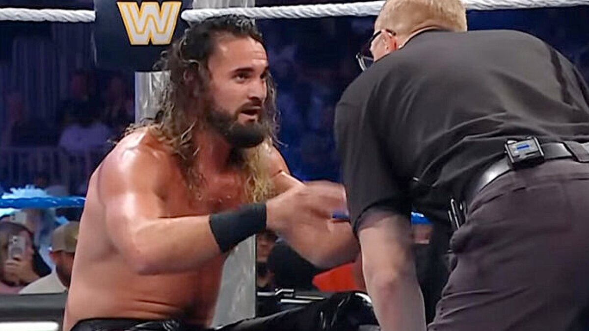 WhatCultureWWE's tweet card. Best case scenario for everybody? That the Seth Rollins injury IS an elaborate WWE work.