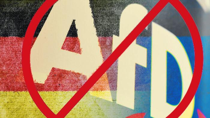 Matt_Bracken48's tweet card. "A ban procedure that leads to the loss of all votes for the AfD and thus to red-red-green parliamentary majorities across the board would be the sure path to civil war..."