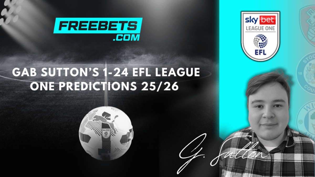 charliekeegan's tweet card. Check out Gab Sutton's 1-24 League One season predictions as he gives his thoughts and finishing positions for the third tier.