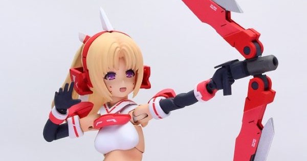 MEGAMIDEVICE's tweet card. 朱羅 弓兵（6年前） | メガミデバイス オフィシャルサイト