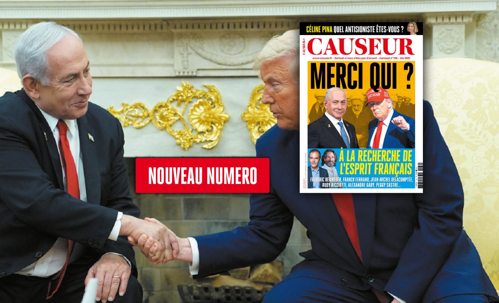 Causeur's tweet card. Découvrez le sommaire de notre numéro de l’été...