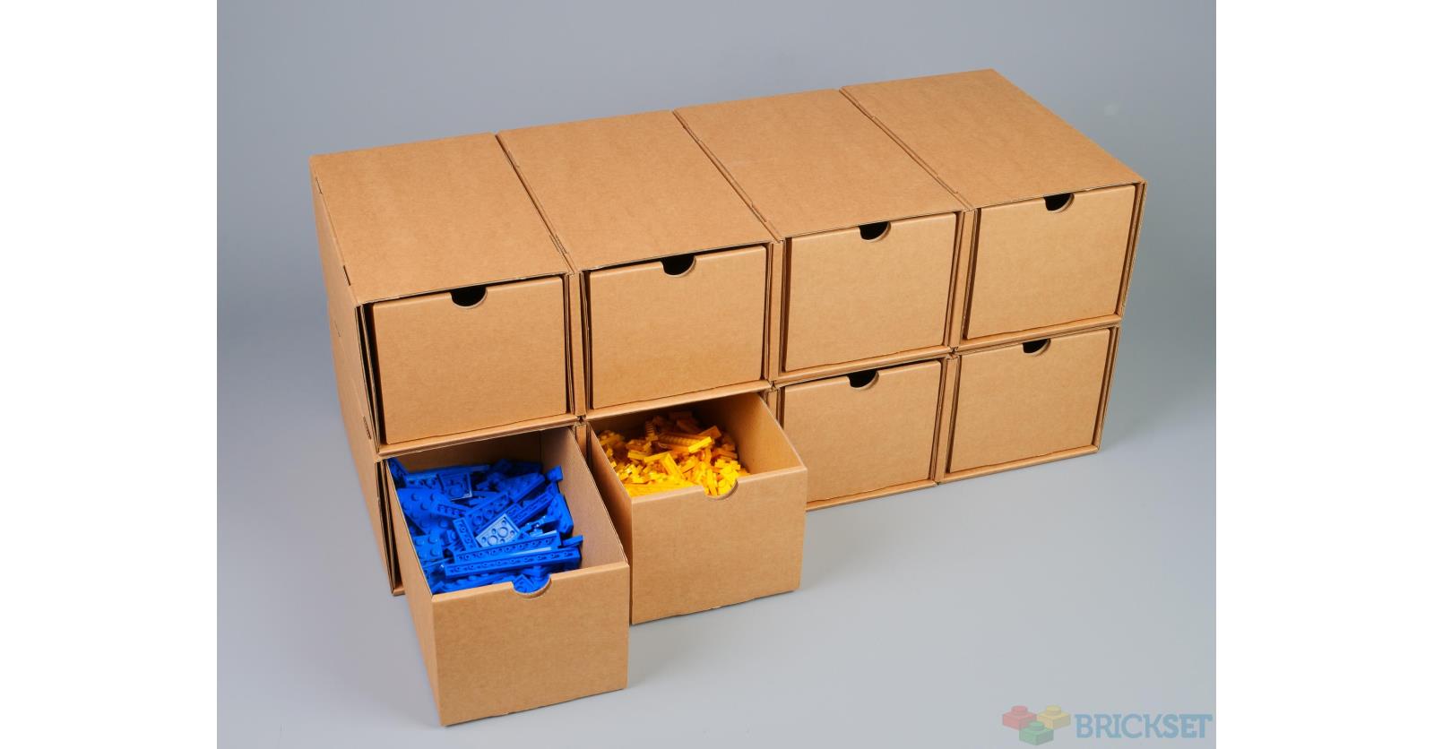 brickset's tweet card. You may remember that last year we reviewed SquirrelUp , a storage solution based on precision-cut cardboard boxes. We were very impressed, as were many who commented on our review and subsequently...
