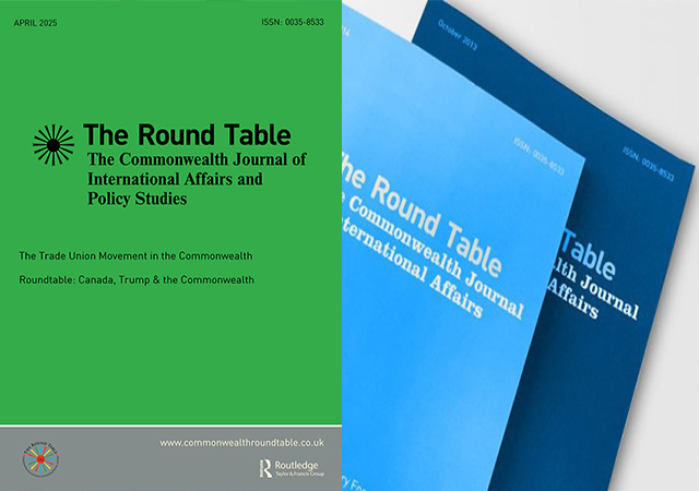 CWRoundTable's tweet card. Seeking policy analysis and public policy papers related to contemporary challenges to the Commonwealth