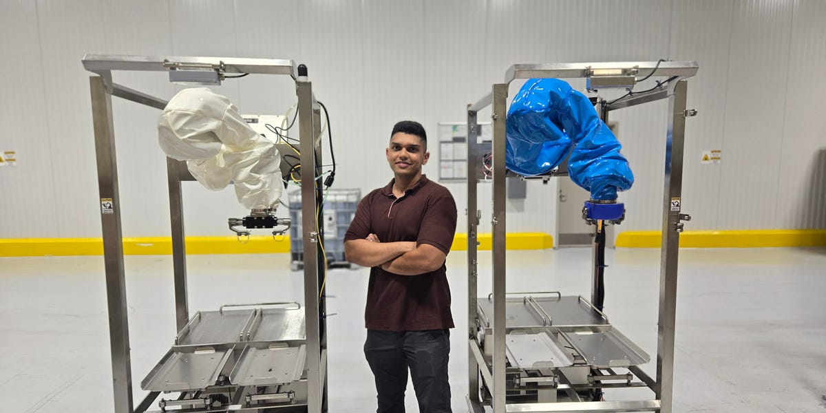 BusinessInsider's tweet card. Hanut Singh, a robotics application engineer, said roles like his are the future of the tech industry.