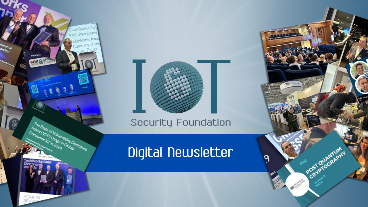IoT_SF's tweet card. Your Digital Newsletter This edition: 2025 conference: Minister Clark to deliver opening address, 30th October 2025 conference: Confirmed sponsors and exhibitors, 30th October Next webinar: A...