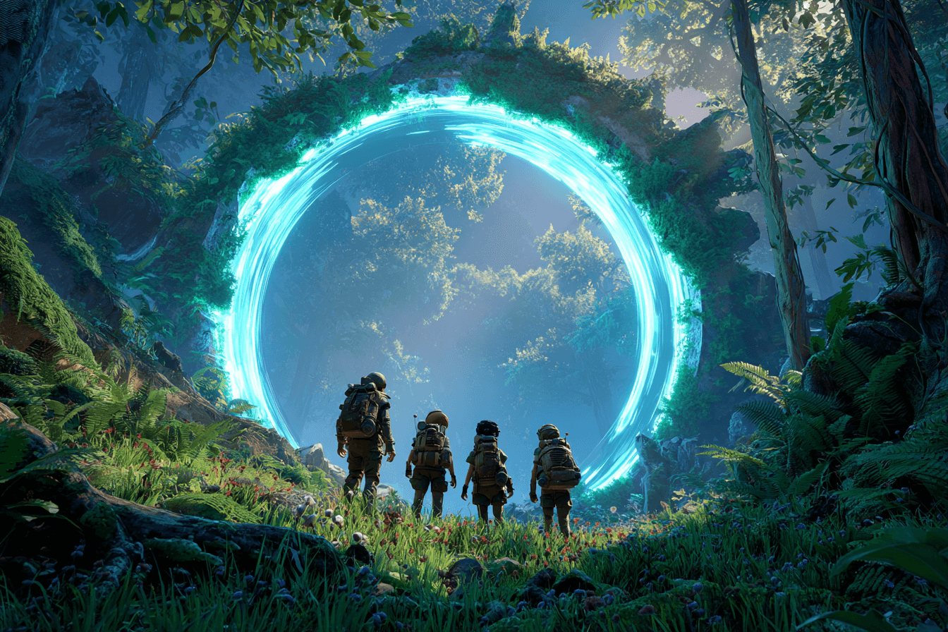OurWorldTheGame's tweet card. Support Our World, a visionary XR/IR platform uniting people and planet through immersive education and real-world action.