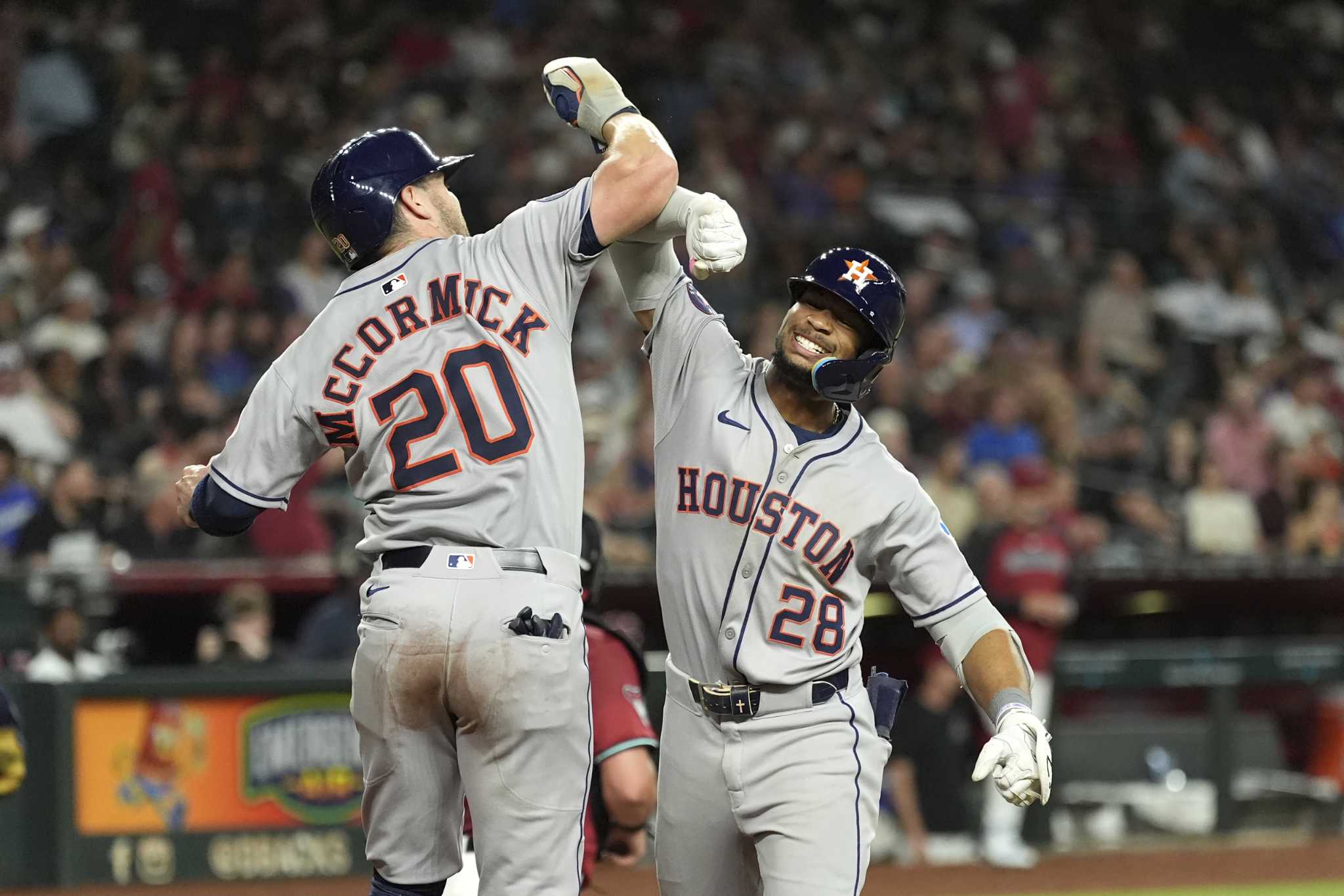 ChronAstros's tweet card. After taking his lumps against a slew of tough arms, Astros rookie Brice Matthews put it all together Monday night against Arizona.