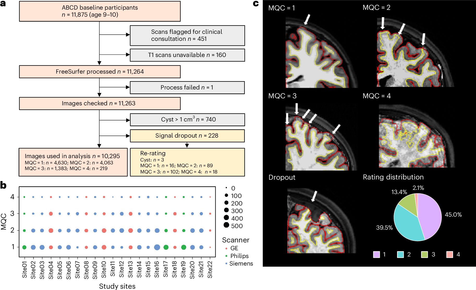 NatureNeuro's tweet card. Nature Neuroscience - As large-scale neurodevelopmental MRI studies gain prominence, the authors identify tradeoffs between sample size and quality control that can dramatically affect results, and...