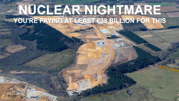 MidWalesMike's tweet card. Share this post: The government has confirmed that the Sizewell C nuclear power station in Suffolk will cost £38 billion—nearly double its original estimate of £20 billion. As usual, the public is...