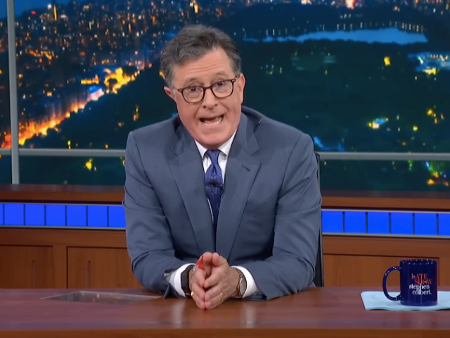JonTarr17's tweet card. Late-night host Stephen Colbert had some choice words for President Donald Trump after he mocked his show's cancelation: "Go fuck yourself."