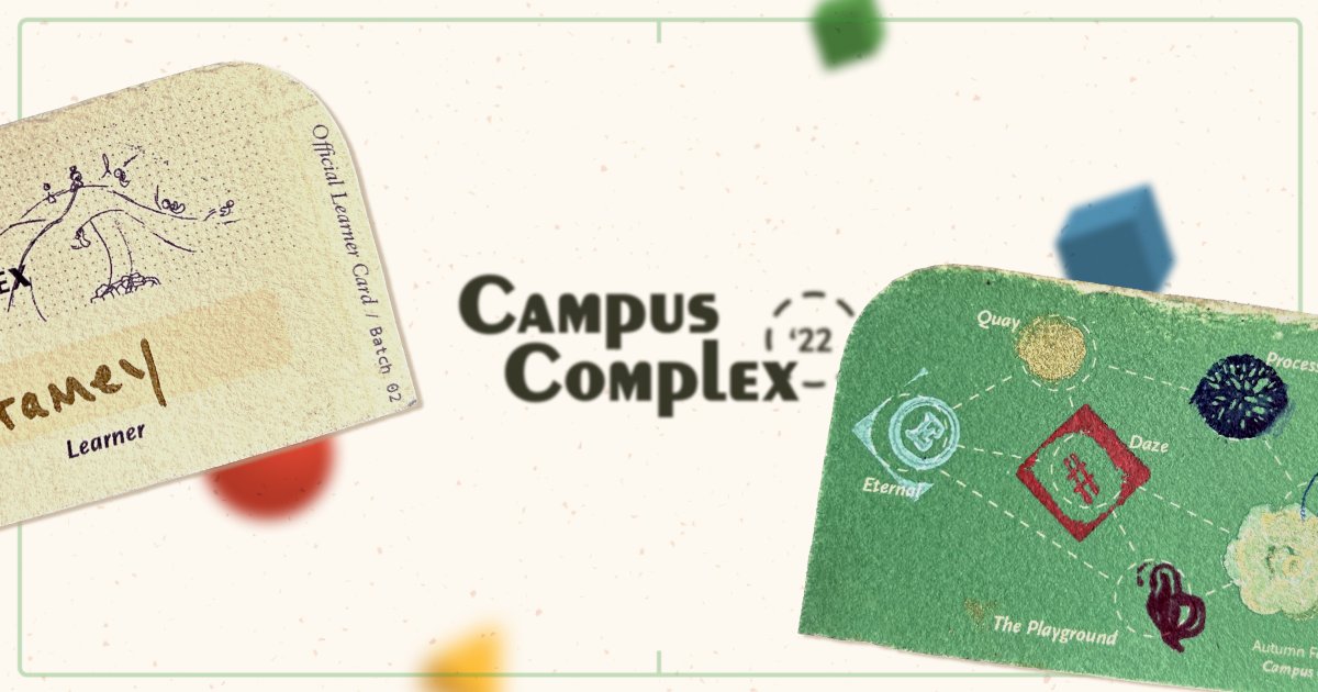 campuscomplex's tweet card. Augment your educational reality.