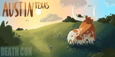 4ndr3w6S's tweet card. DEATHCon 2025 Austin! Same workshops as online, plus catered lunch both days. Learn, eat, and hang out IRL.