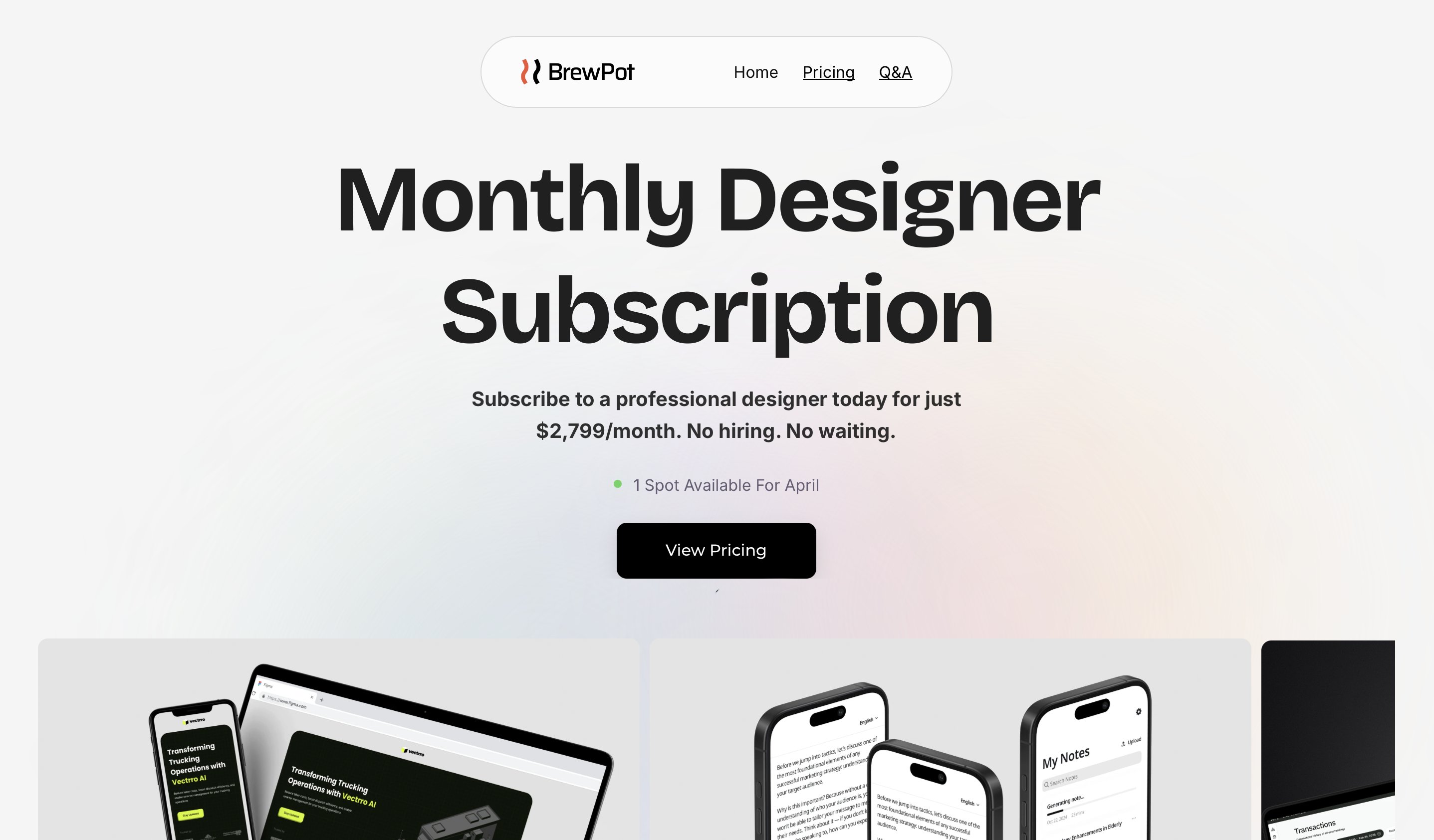 yatingzhao_ux's tweet card. Subscribe to a professional designer today for just $2,799/month. No hiring. No waiting.